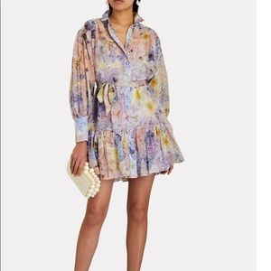 Zimmerman Rhythmic Mini Dress Size 1